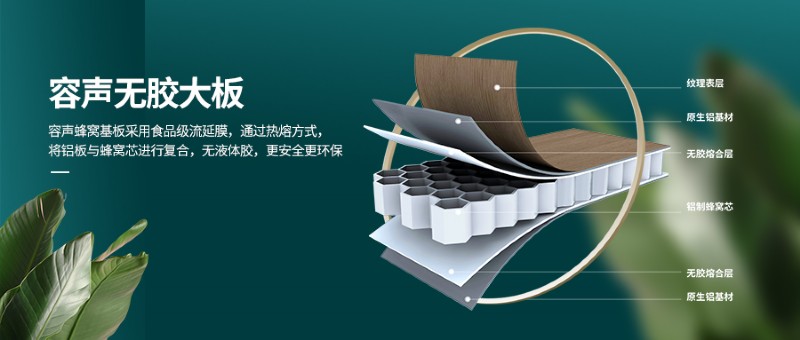 容聲集成吊頂無(wú)膠大板